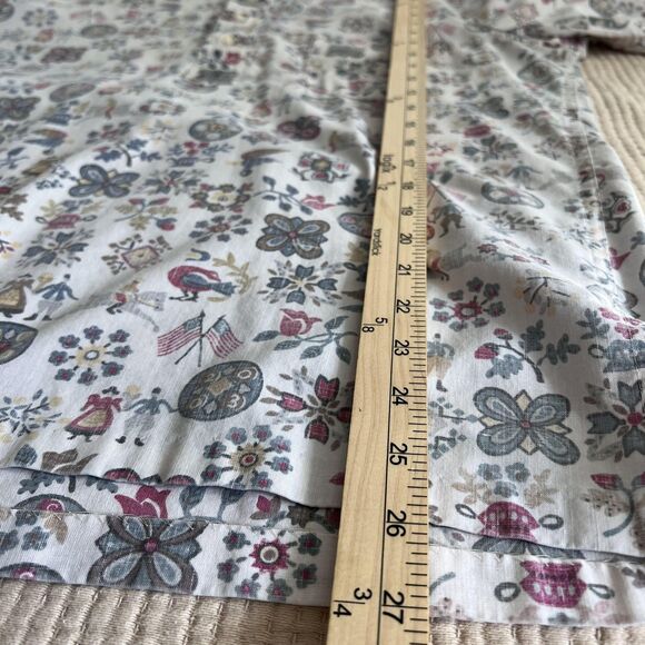 VTG Reyn Spooner Shirt Mens Small Hawaiian Short Sleeve Button Up US Flag Eagle - Picture 9 of 11